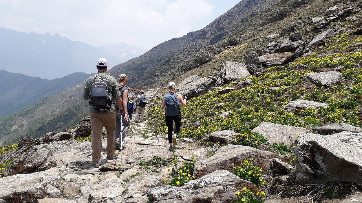 Day 2:Trek from Kasla Village to Sural camp (06 km) (3/4 Hours) (9735 Feet)
